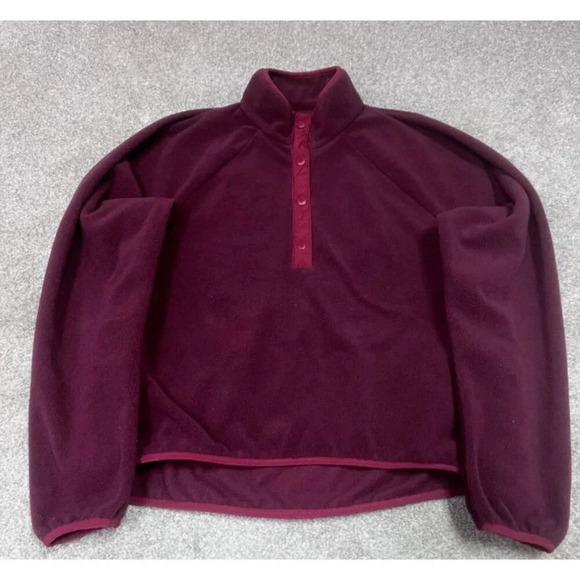 Hollister Jacket Red Long Sleeve Pullover Women's Size XS - Picture 1 of 7